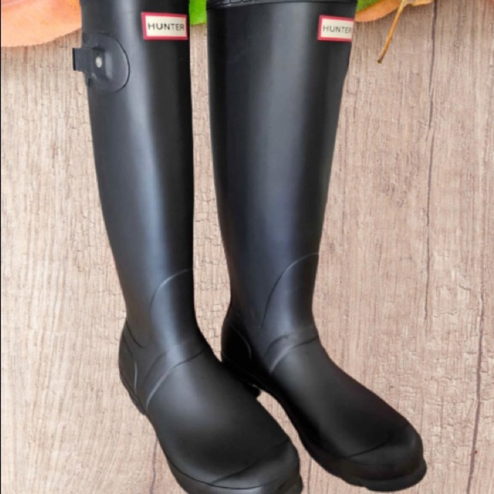 Hunter boots. Perfect condition. Only worn twice